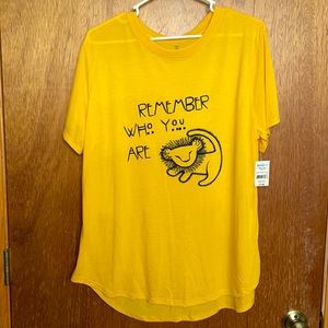 Shortsleeved Disney Lion King Shirt